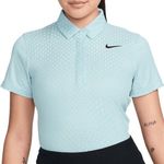 Nike tour dri-fit ADV jacquard Light Blue Polo Shirt Photo 0