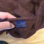 Cowl neck sweater poncho Purple Size undefined Photo 5