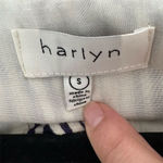 Anthropologie Harlyn Women's Striped Jumpsuit Size S Linen Blend Multicolor Photo 5