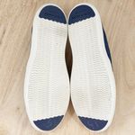 Cole Haan  Grand Crosscourt Perforated Leather Slip On Sneaker Blue Size 8 Photo 7