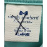 Simply Southern  XL T-Shirt Seafoam Green Short Sleeve Graphic‎ Tee Photo 2