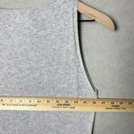 Oliver Charles Summer Swing Dress in Light Grey Made in USA Knit Size S Gray Photo 5