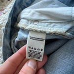 We The Free Free People Light Wash Denim Shorts Photo 7