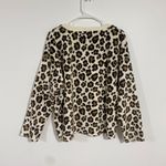 Aerie Leopard Print Plush Crewneck Photo 5