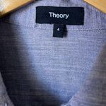 Theory Grey Linen Blend Ranay Romper Photo 3