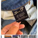 Seven7 Blue Flare Wide Leg Jeans Photo 3