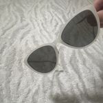 Garrett Leight Mildred 55 Horchata White 50's Cat Eye Sunglasses Hip Hop Beach Photo 5