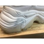 Madden Girl VENO01J1 Sneakers Women's 8.5 White Leather Lace Up Low Top Venomm Photo 5