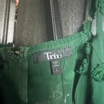 Trixxi Layered Green Homecoming Dress Photo 2