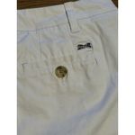 Le Tigre women's cropped chino pants size 12 tiger logo Preppy Classic Modern‎ White Photo 12