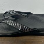 Vionic Women's Black Sparkle Tide Thong Sandals size 8.5 Photo 2