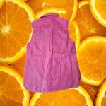 Tommy Bahama Pink Sleeveless  100%‎ Linen Shirt Photo 3