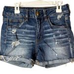 American Eagle  High Rise Shortie Jean Shorts Photo 0