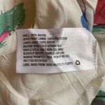 NWT Rixo Target Women Sz 4 white floral dress boho floral watercolor Ikat print Blue Photo 4