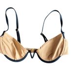 l*space L* Women’s Nico Tan Bikini Top Black V Wiring Size Medium Photo 1