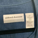 Alfred Dunner  Floral Print Denim Vest Photo 8