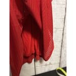 Anthropologie Hutch  Rowan Red Ribbed Lined Knit Short Sleeve Dress Size Small Photo 1