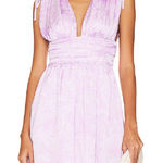 Lovers + Friends  Venice Mini‎ Dress in Lilac Floral Palm - Small Photo 0