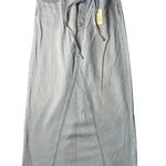 Levi's Levi’s size 26x39 belted denim maxi skirt with tie waist Photo 1