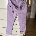 Johnny Was  Reina Boyfriend Cuff Jeans Lavender 28 NWT MSRP$278.00 Photo 6