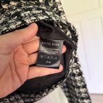 ANINE BING  Adrianna jacket Black Plaid cropped pockets coat Photo 6