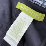 Sigrid Olsen ‎ Wool Blend Plaid Fringe Straight Skirt Size 6 Career Office Photo 6