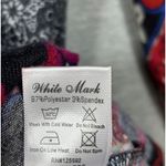 White Mark 2X Tunic Dress Paisley Embroidered Long Sleeve‎ Boho Chic Fall Cozy Black Size XXL Photo 4