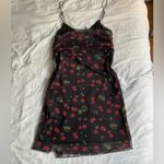 Urban Outfitters  red and black floral dress Photo 1