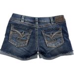 Silver Jeans Co Denim Shorts Womens W31 Dark Wash MCKENZIE Short Stretch Cuffed Blue Size 31 Photo 1