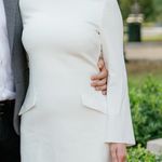 Princess Polly White Long Sleeve Mini Dress Photo 2