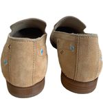 Rag and Bone Amber Embroidered Suede Rounded Point Slip On Loafer Flat Tan 38 US 8 Photo 2