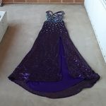 Vienna Prom Vienna Open Back Sequin Dress SIZE 2 Photo 0
