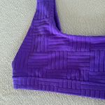Beach Riot BIKINI TOP PEYTON RIBBED BIKINI TOP SIZE X-SMALL $98 Photo 3