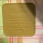 Fossil VTG Woven Straw and Leather Shoulder Bag 75082 Beige Tan Pink Plaid Lined Photo 2