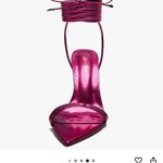 Pink metallic Stilettos women’s 7 Photo 1