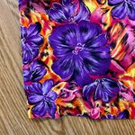 Label Noir Vintage Purple Floral Tropical Baggy Shorts Womens Medium Photo 4