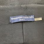 00s MAGASCHONI COLLECTION Vintage Black Straight Leg Dress Pants Size 14 Photo 4