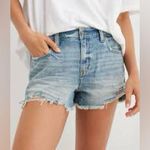 Aerie  Daydream Denim Shorts Distressed Medium Wash XL 12/21 cut Photo 1