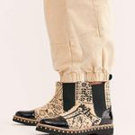 Free People Textile Atlas Chelsea Boot Beige Size EU 36.5 Photo 0