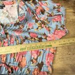 Torrid ‎ Maxi Stretch Challis Pintuck Tiered Dress Blue Pink Floral Size 2 2X Photo 8