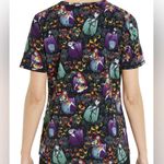 Disney NWT  Nightmare Before Christmas Alive with Love V Neck Scrub Top Size 3X Photo 2