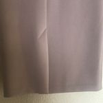 Scuba Thick High Waisted Bodycon Midi Skirt Nude Photo 4