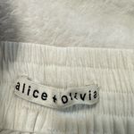 Alice + Olivia Ivory Wide Leg Cargo Pull on Pants size 2 or XS Photo 10