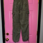 Forever 21  Sage Green Textured Pants‎ Photo 4