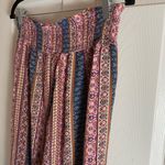 Three Dots WOMENS PRINTED WIDE LEG PULL ON PANT size Large Photo 9