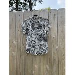 Laundry by Shelli Segal Laundry by Shelli‎ Segal Womens Size Small Black White Short sleeve top Silk Photo 6