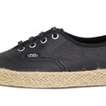 Vans  UA Classic Espadrille Sneaker jute black 9 women’s Photo 0
