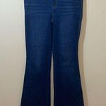 Spanx Womens  Midnight Shade Stretch Denim Slimming Flare Jeans Photo 0
