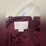 Birdy Grey  Kaia Chiffon Bridesmaid Dress Size Medium Maxi Formal HOCO Prom Photo 5