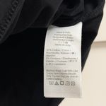 J.Crew Cap Sleeve Stretch Cotton Blend Squareneck Tank Top in Black, Size Medium Photo 5